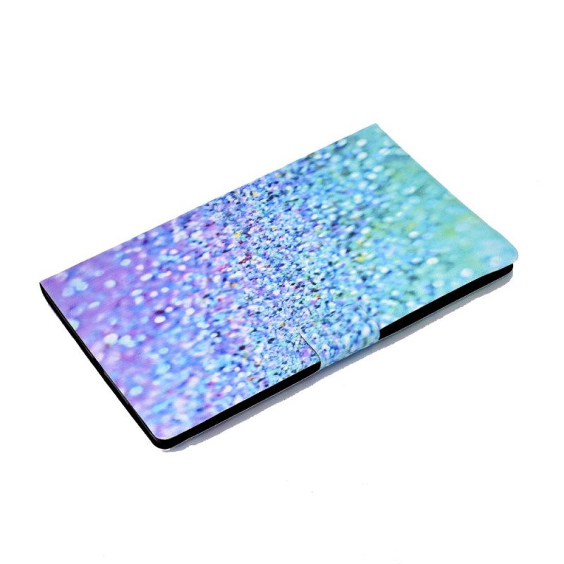 Lederhüllen Für Samsung Galaxy Tab A8 (2021) Glänzende Pailletten