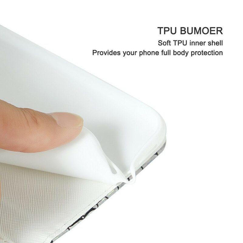 Flip Case Für iPhone 13 Pro Max Krokodildiamanten