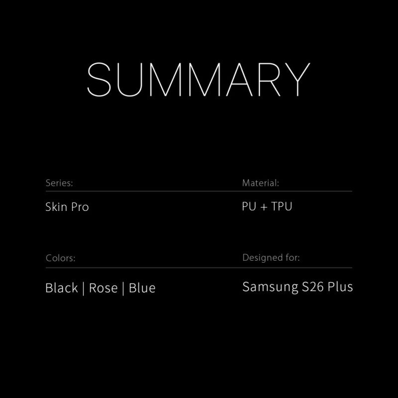 Flip Case Für Samsung Galaxy S26 Plus Skin Pro Series Dux Ducis