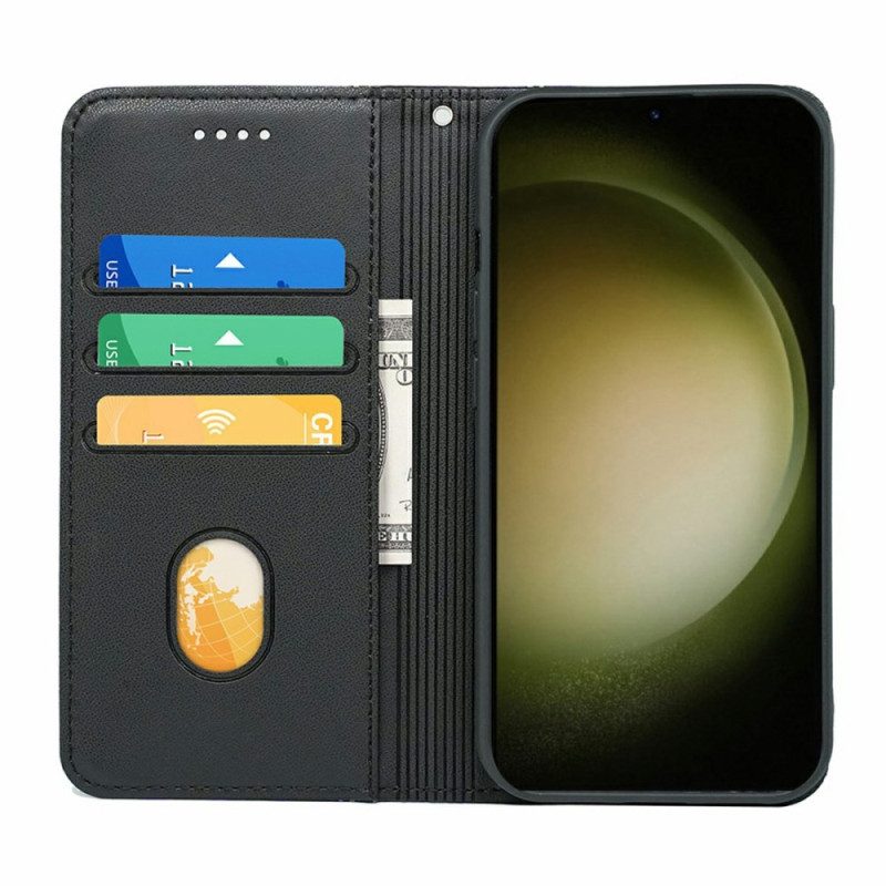 Flip Case Samsung Galaxy S26 Plus Handyhülle Zierleiste