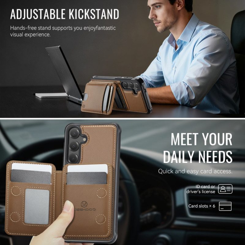 Hülle Für Samsung Galaxy S26 Plus Abnehmbarer Kartenhalter Jeehood