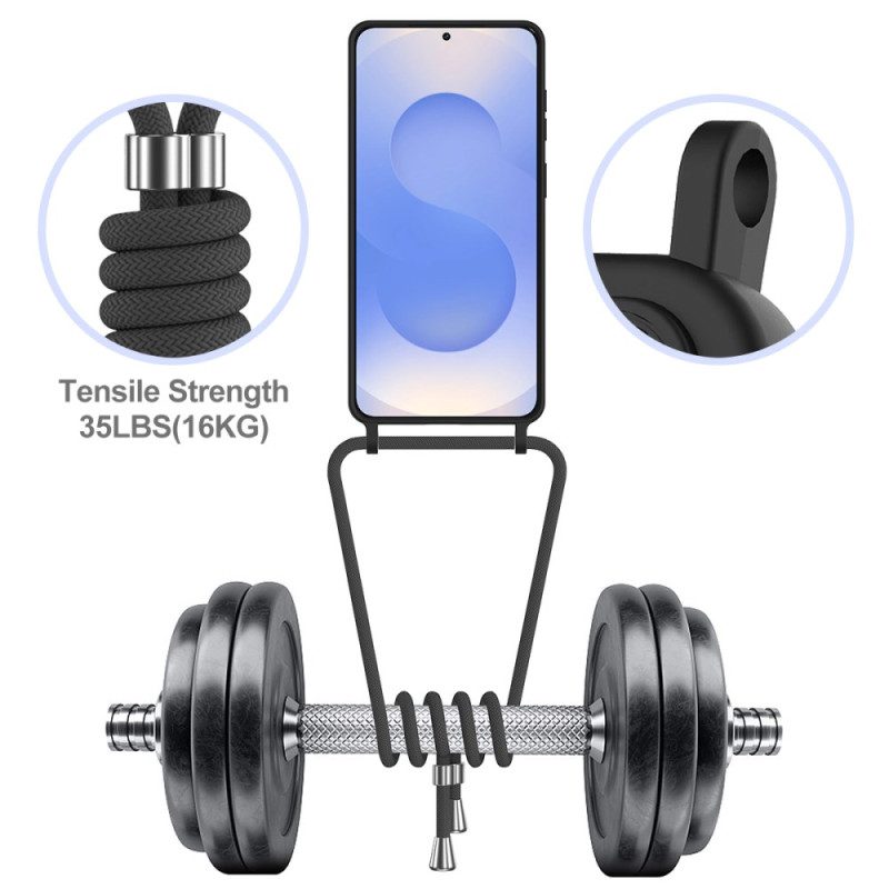 Hülle Für Samsung Galaxy S26 Plus Kartenhalter Mit Lanyard