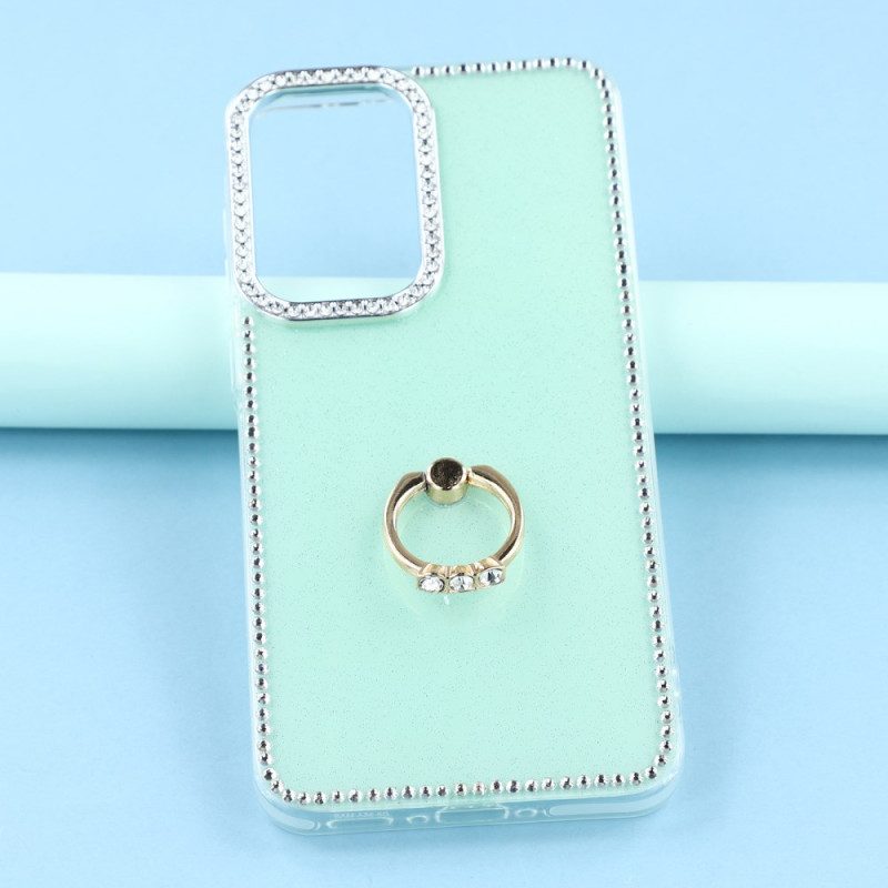 Hülle Samsung Galaxy S26 Plus Handyhülle Ringhalter Und Strasssteine