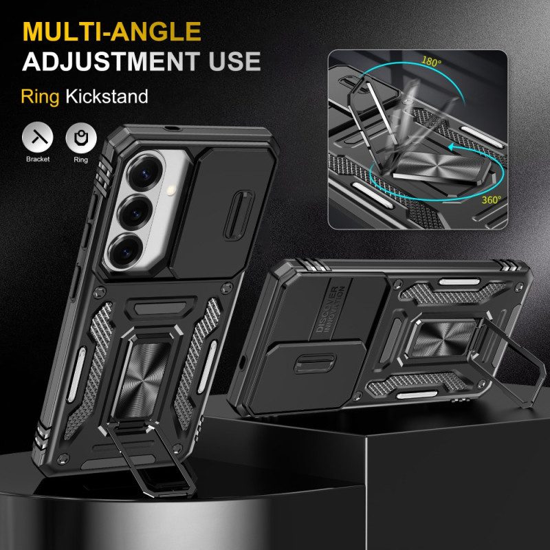 Hülle Samsung Galaxy S26 Plus Handyhülle Schiebebarer Linsenschutz