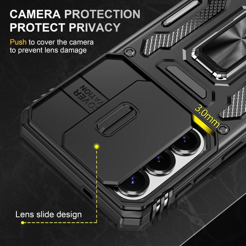 Hülle Samsung Galaxy S26 Plus Handyhülle Schiebebarer Linsenschutz