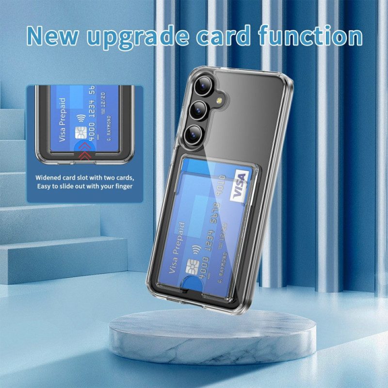 Hülle Samsung Galaxy S26 Plus Transparent Mit Kartenetui