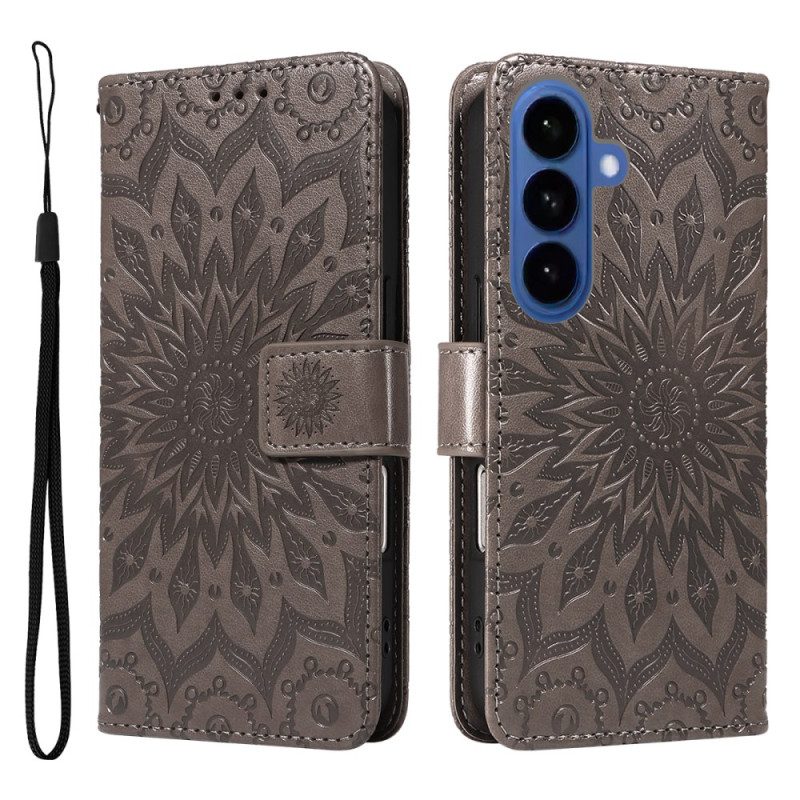 Lederhüllen Für Samsung Galaxy S26 Plus Mandala