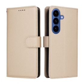 Lederhüllen Für Samsung Galaxy S26 Plus Rfid-blockierung Und 3 Kartenfächer