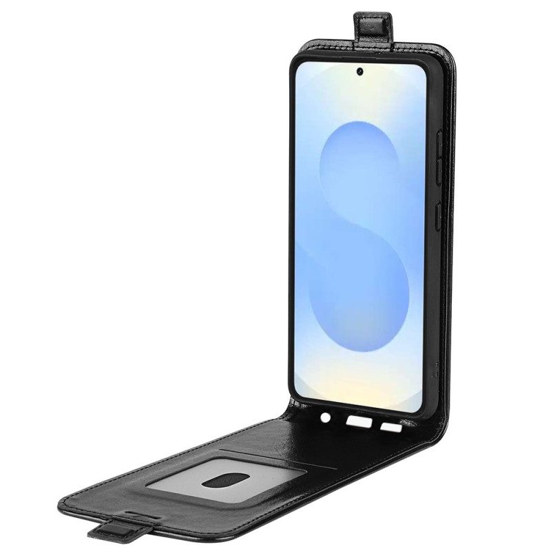 Lederhüllen Für Samsung Galaxy S26 Plus Vertikaler Klappständer