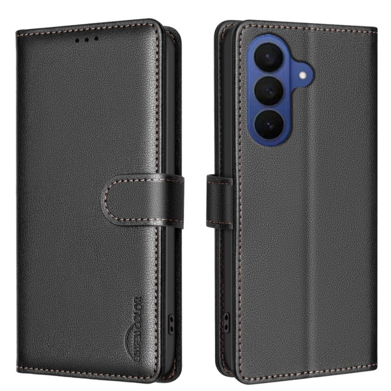 Lederhüllen Samsung Galaxy S26 Plus Binfen-farbe