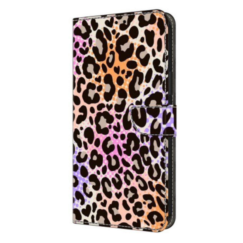 Lederhüllen Samsung Galaxy S26 Plus Gefleckter Leopardenprint