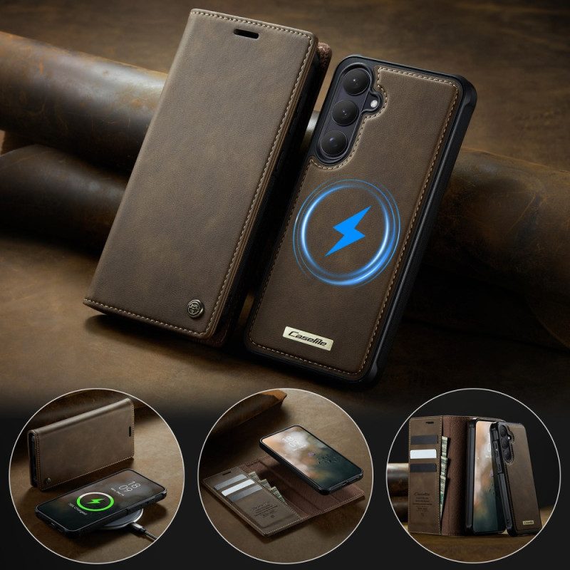 Lederhüllen Samsung Galaxy S26 Plus Handyhülle Abnehmbares Etui