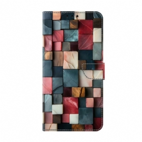 Lederhüllen Samsung Galaxy S26 Plus Handyhülle Farbige Ziegel