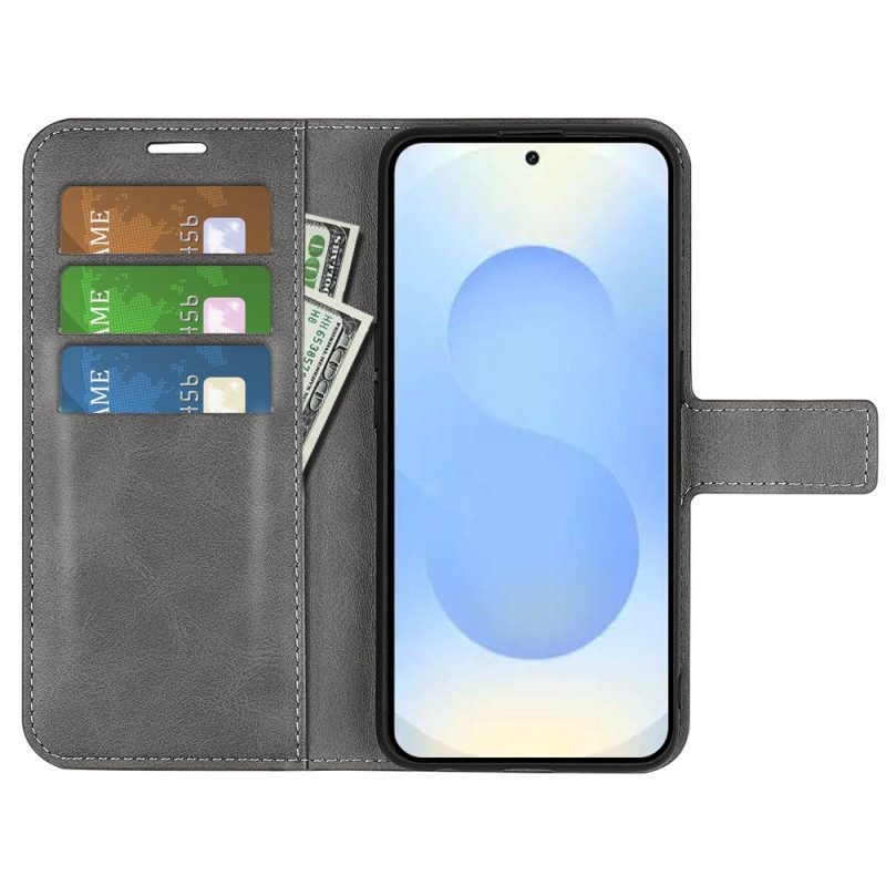 Lederhüllen Samsung Galaxy S26 Plus Handyhülle Lederoptik