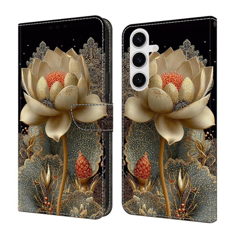 Lederhüllen Samsung Galaxy S26 Plus Lotus