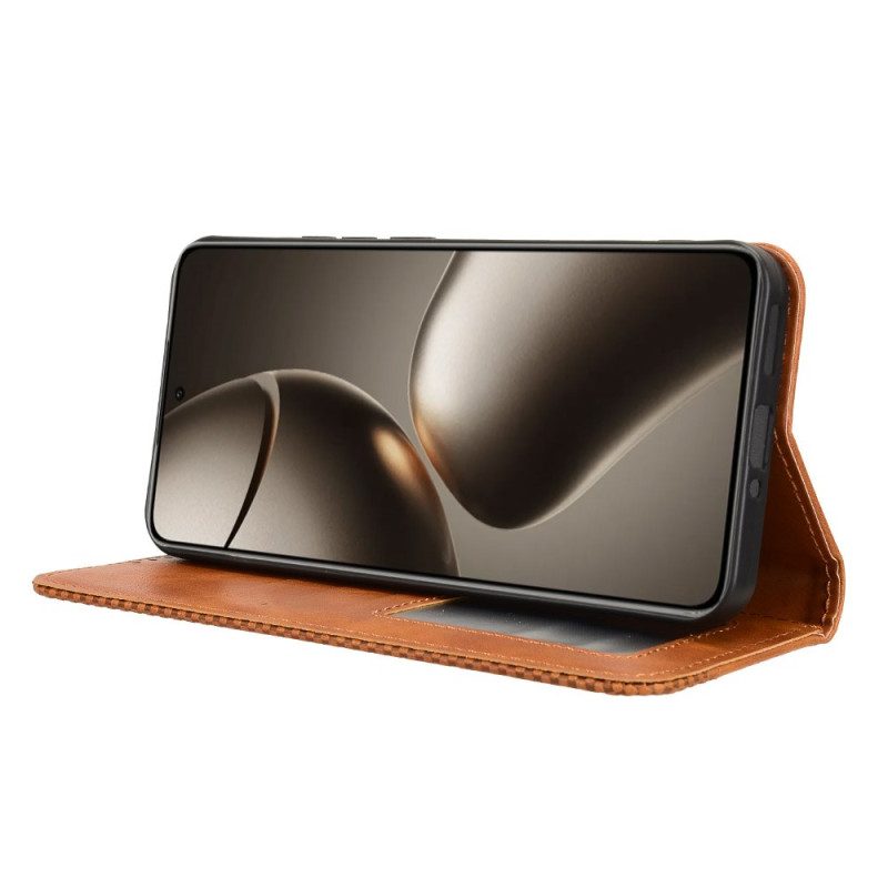 Flip Case Xiaomi 15t Handyhülle Vintage-besatz