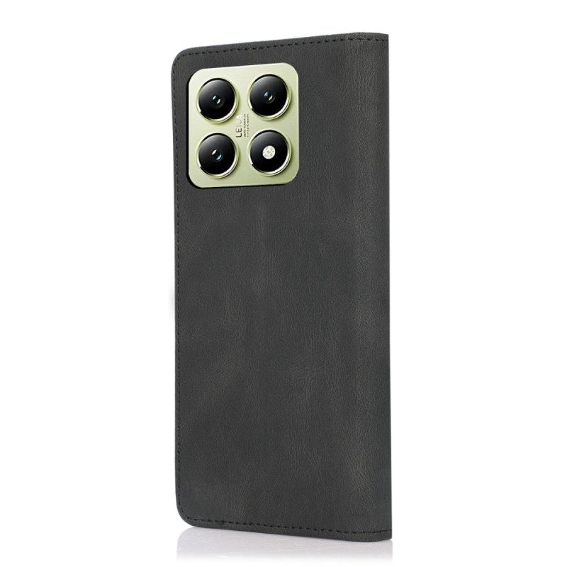 Flip Case Xiaomi 15t Handyhülle Wildlederoptik