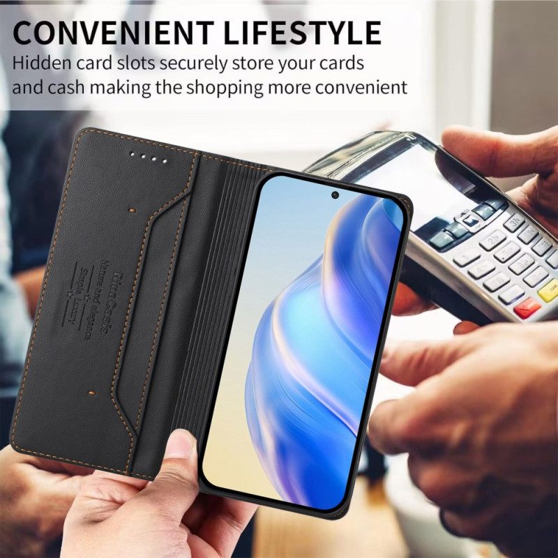 Flip Case Xiaomi 15t Rfid-geldbörse