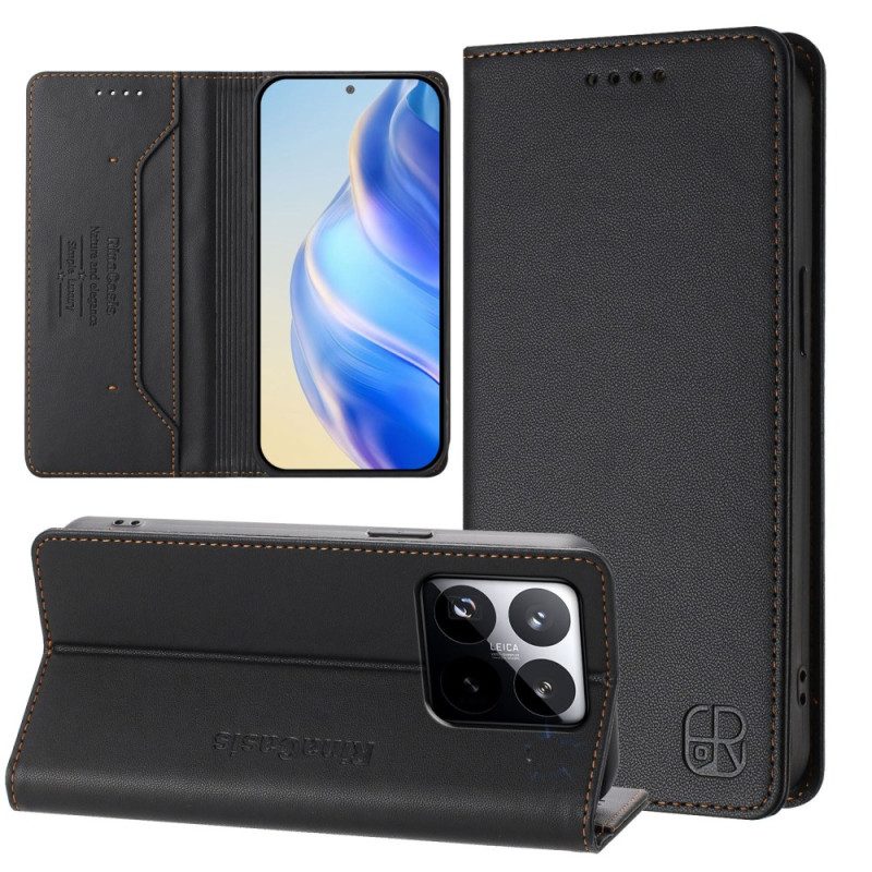 Flip Case Xiaomi 15t Rfid-geldbörse