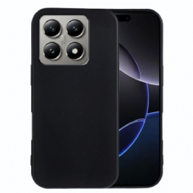 Hülle Für Xiaomi 15t Schwarzes Silikon