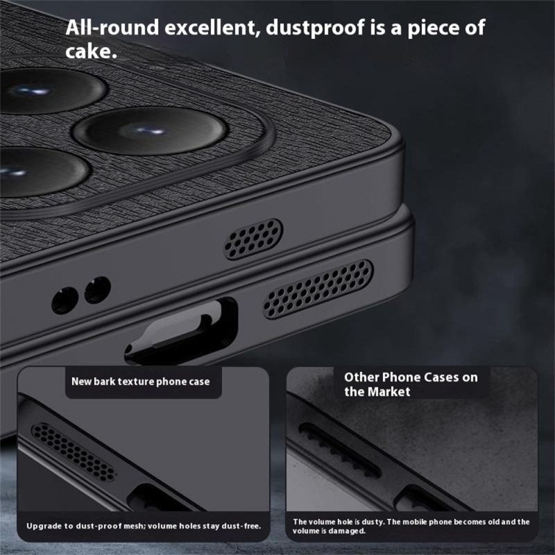 Hülle Xiaomi 15t Handyhülle Holzoptik