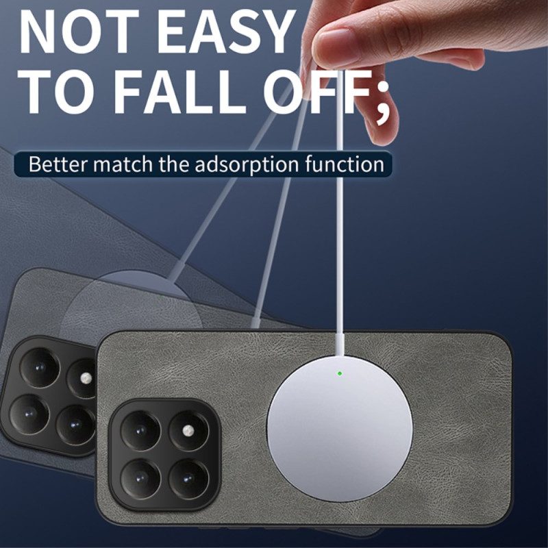 Hülle Xiaomi 15t Handyhülle Magsafe Lederoptik