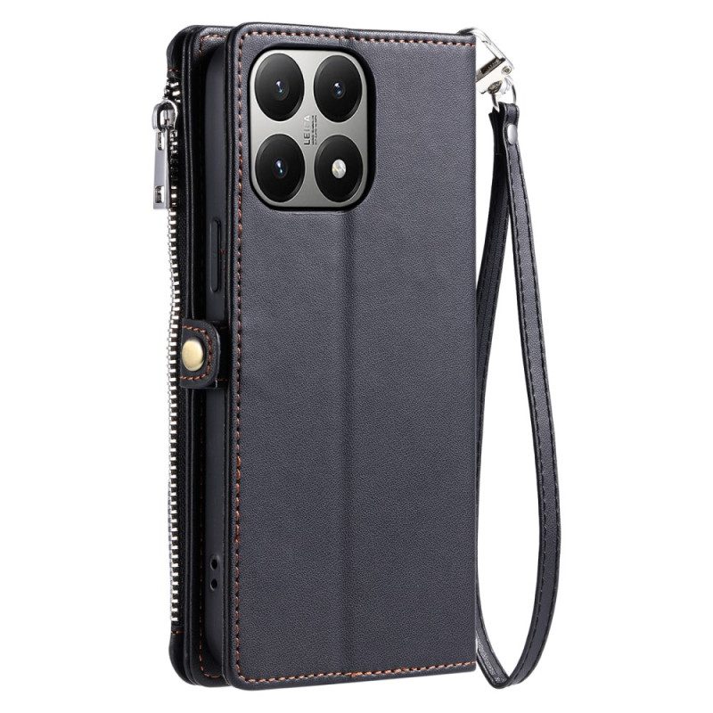 Lederhüllen Für Xiaomi 15t 8 Kartenfächer