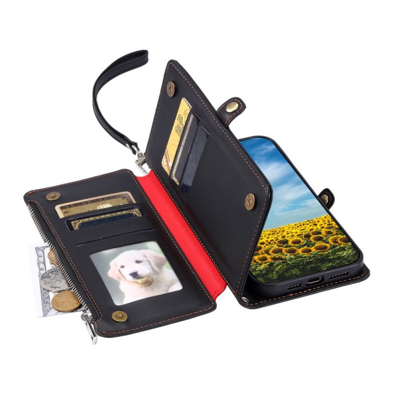 Lederhüllen Für Xiaomi 15t 8 Kartenfächer