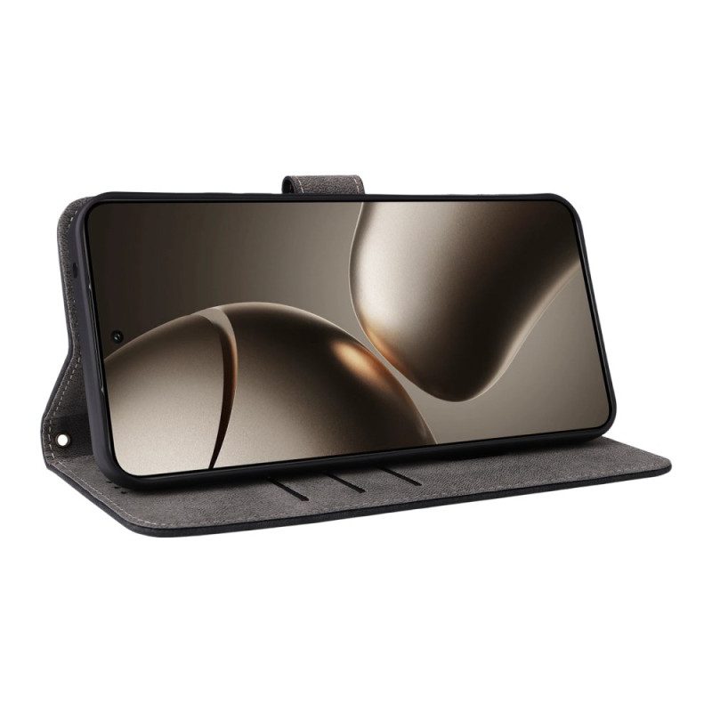 Lederhüllen Für Xiaomi 15t Rfid-schutz Wildlederoptik