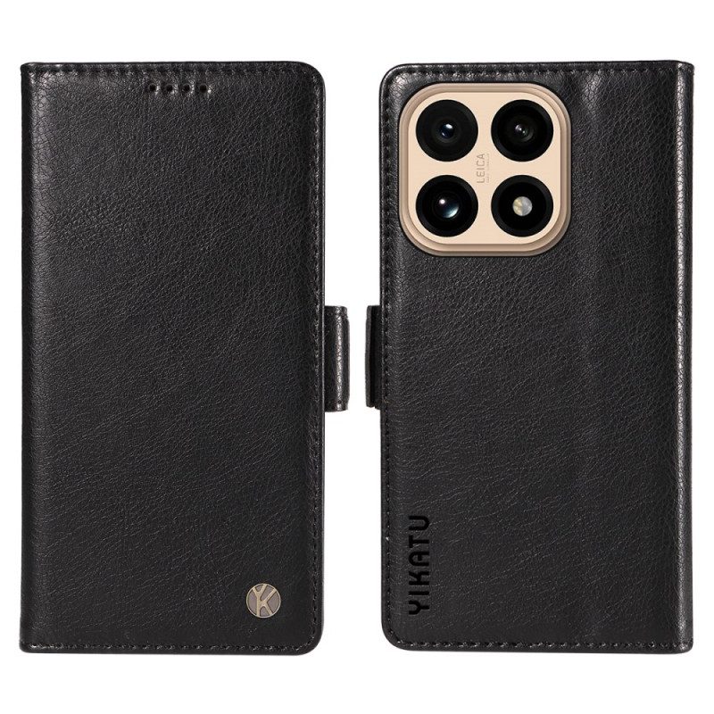Lederhüllen Für Xiaomi 15t Vintage Yikatu