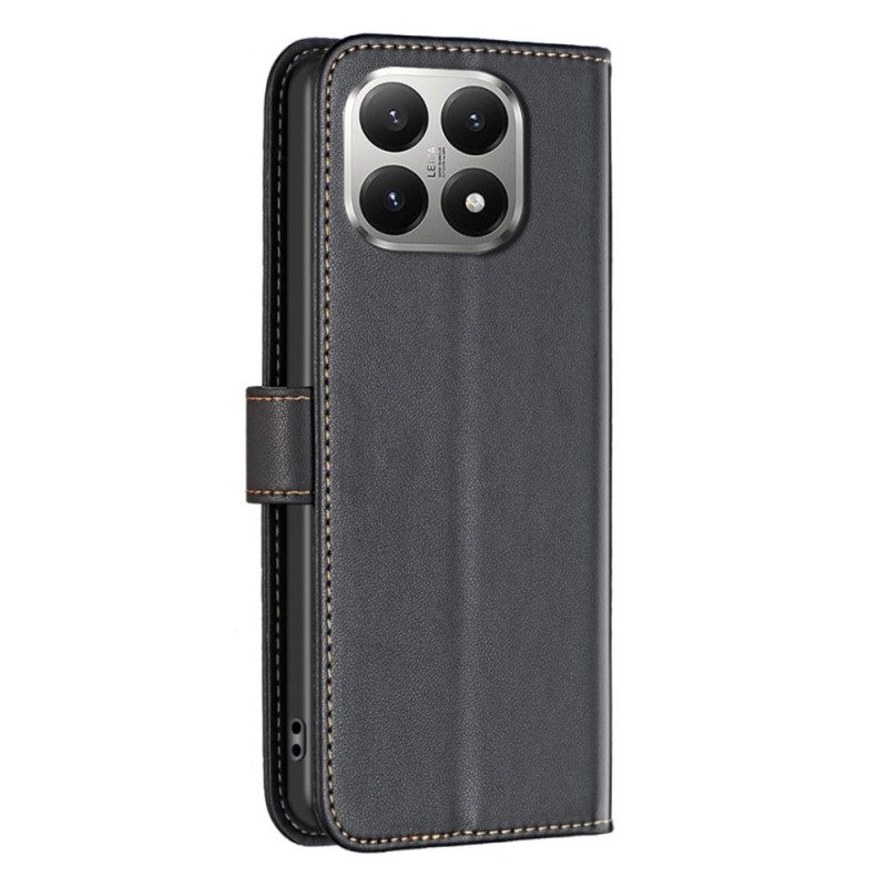 Lederhüllen Xiaomi 15t Binfen-lederoptik Farbe