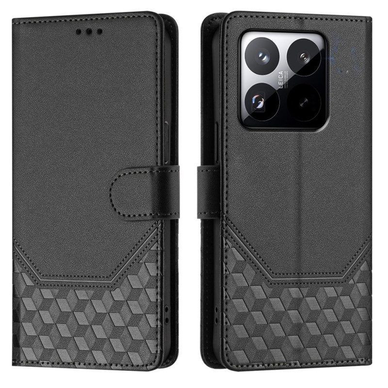 Lederhüllen Xiaomi 15t Diamantverzierung