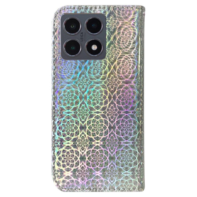 Lederhüllen Xiaomi 15t Disco-stil