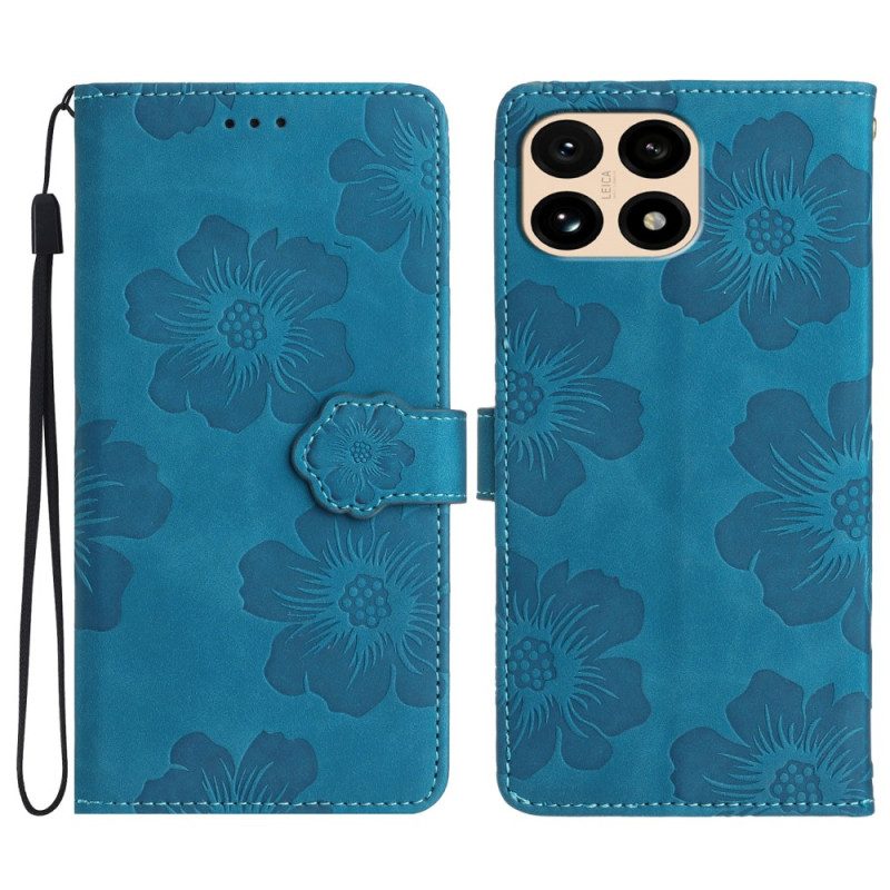 Lederhüllen Xiaomi 15t Handyhülle Blumendesign
