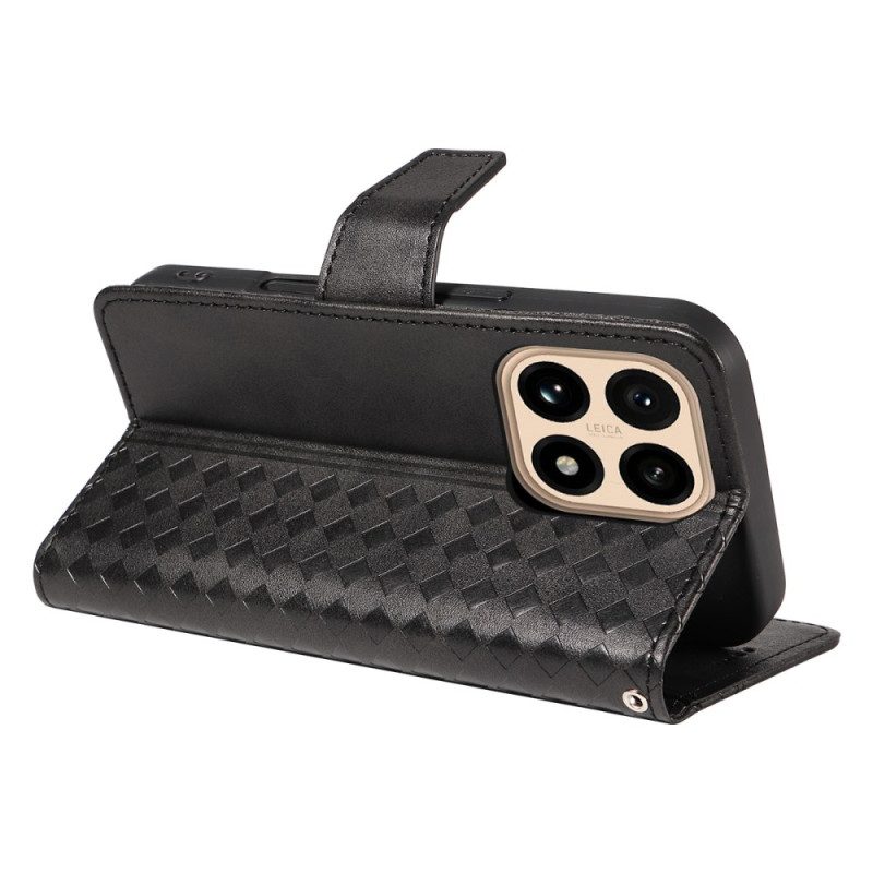 Lederhüllen Xiaomi 15t Handyhülle Diamantbesatz