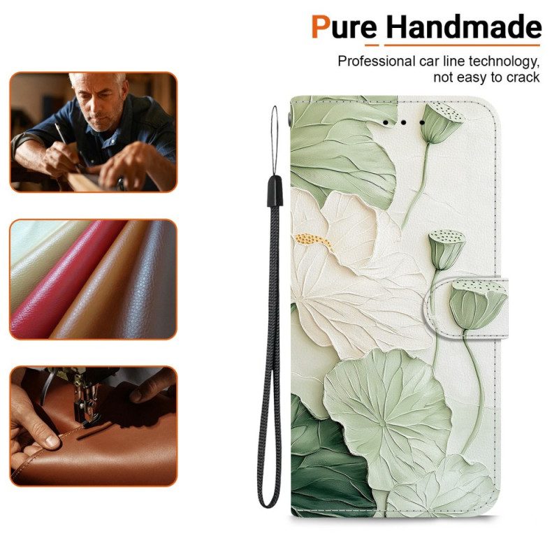 Lederhüllen Xiaomi 15t Handyhülle Lotus