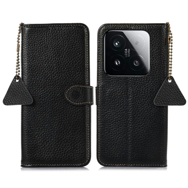 Lederhüllen Xiaomi 15t Handyhülle Rfid-schutz Aus Echtleder