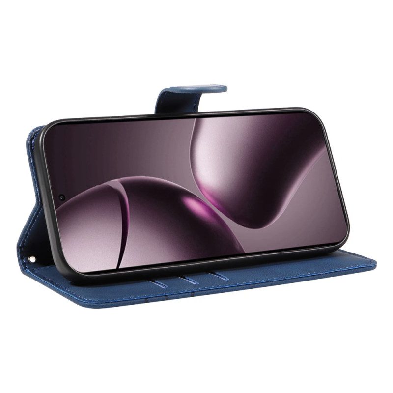 Lederhüllen Xiaomi 15t Handyhülle Wellenmuster