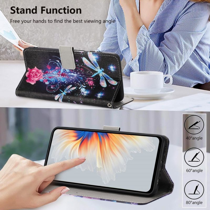 Lederhüllen Xiaomi 15t Libellen