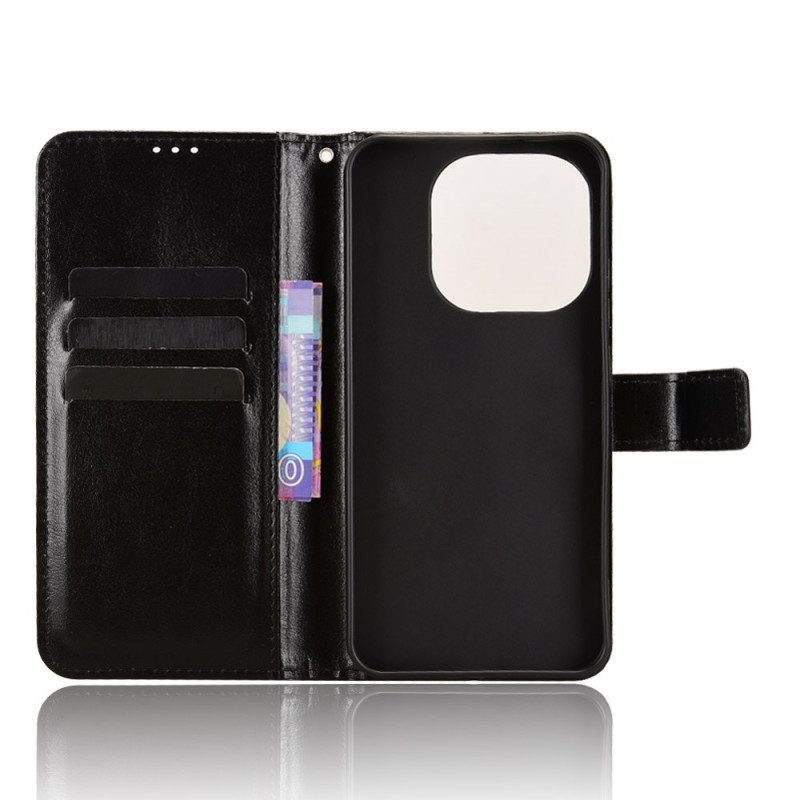 Lederhüllen Xiaomi 15t Schillerndes Kunstleder