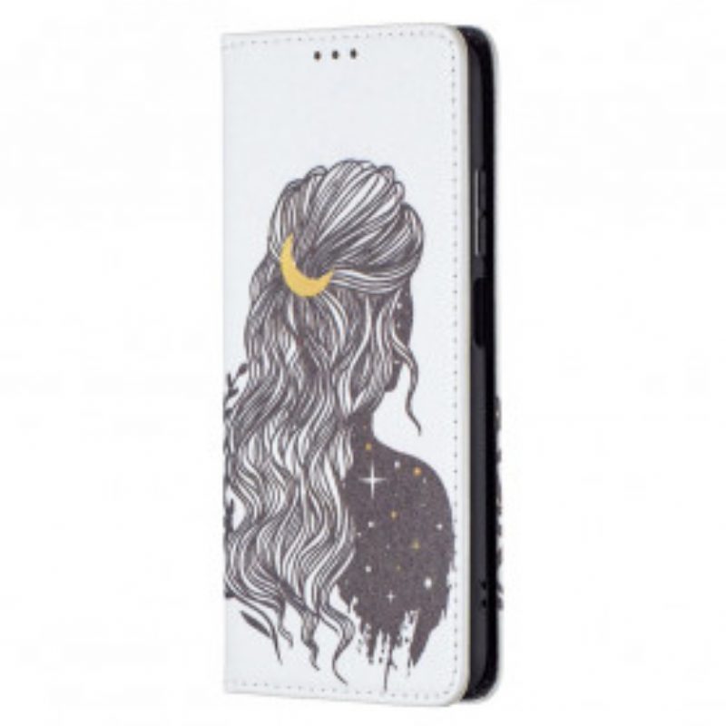 Schutzhülle Für Xiaomi Redmi Note 10 / 10S Flip Case Schöne Haare