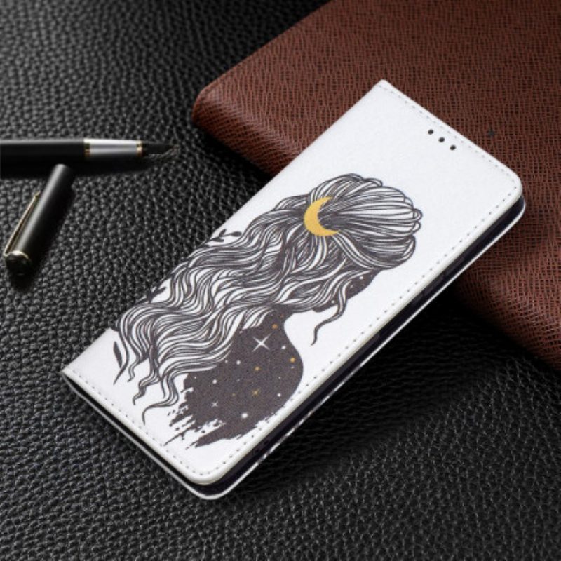 Schutzhülle Für Xiaomi Redmi Note 10 / 10S Flip Case Schöne Haare