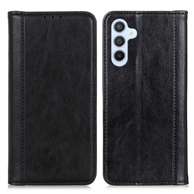 Flip Case Für Samsung Galaxy S25 Fe Spaltleder