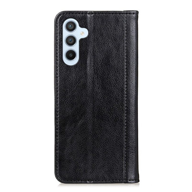 Flip Case Für Samsung Galaxy S25 Fe Spaltleder