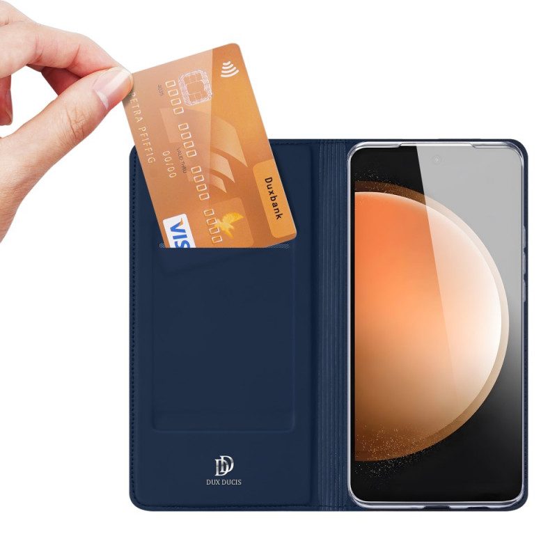 Flip Case Samsung Galaxy S25 Fe Skin Pro Series Dux Ducis