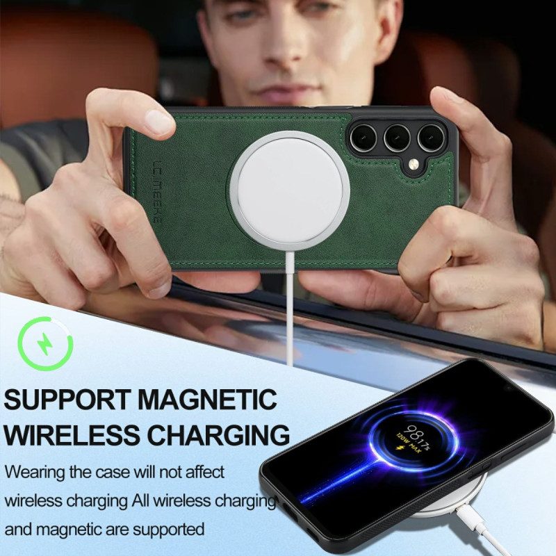 Hülle Für Samsung Galaxy S25 Fe Abnehmbarer Magnetischer Kartenhalter