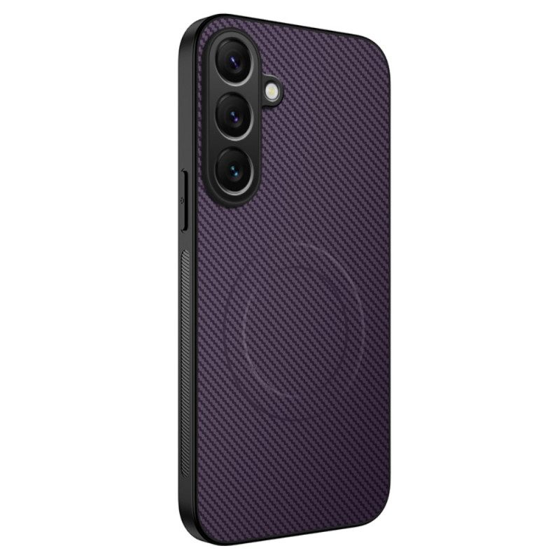 Hülle Für Samsung Galaxy S25 Fe Kompatibel Mit Magsafe Carbon Fiber