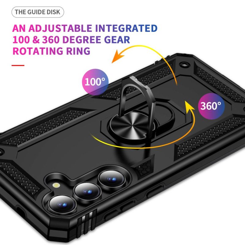 Hülle Für Samsung Galaxy S25 Fe Robust Mit Drehbarem Ringhalter