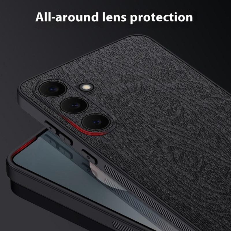 Hülle Samsung Galaxy S25 Fe Handyhülle Holzoptik