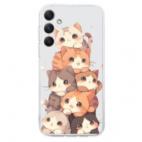 Hülle Samsung Galaxy S25 Fe Handyhülle Kätzchenhaufen